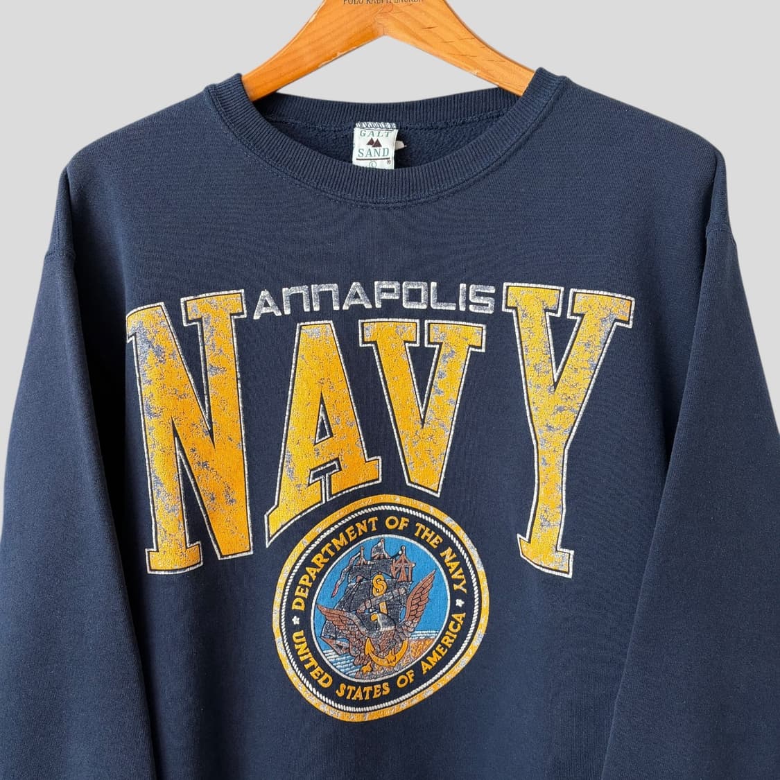 (L)빈티지 Galt Sand NAVY 스웨트셔츠 맨투맨 상품이미지2