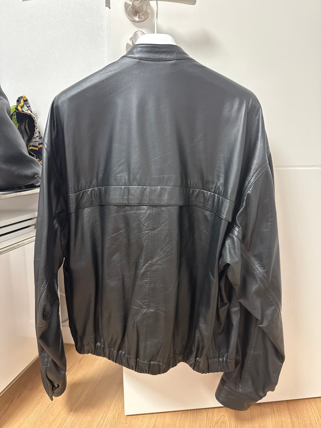 [S] 르메르 25SS 소프트 박시 레더 블루종 상품이미지2