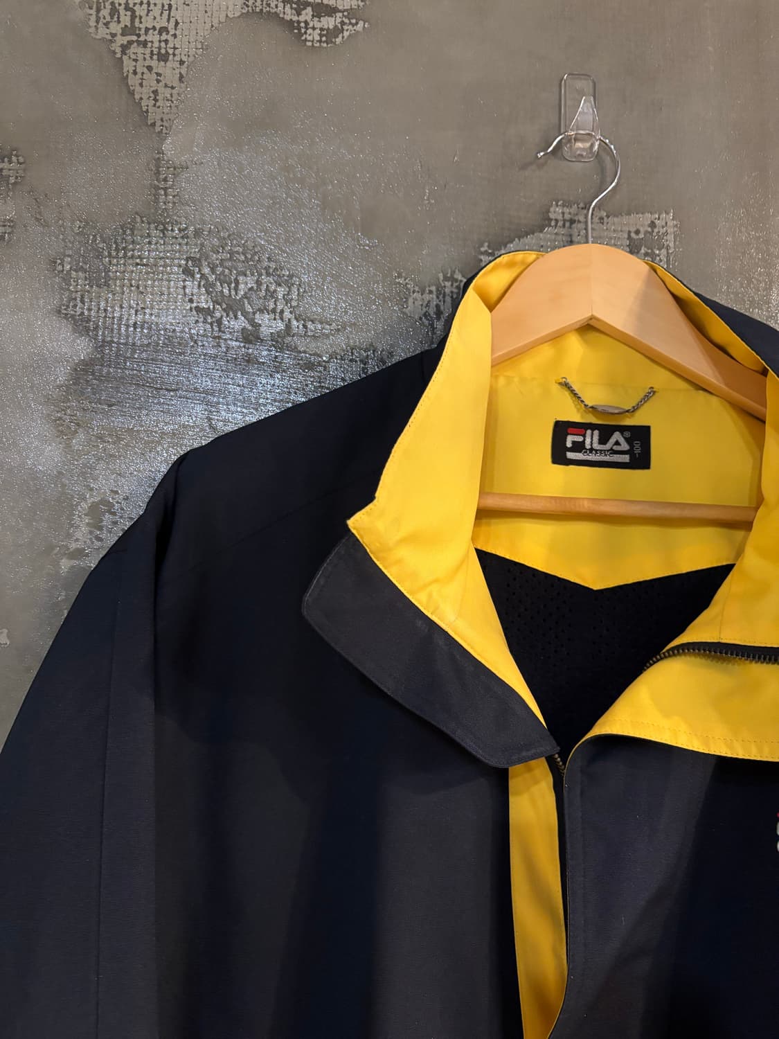 휠라 클래식 바람막이 블루종100 상품이미지2