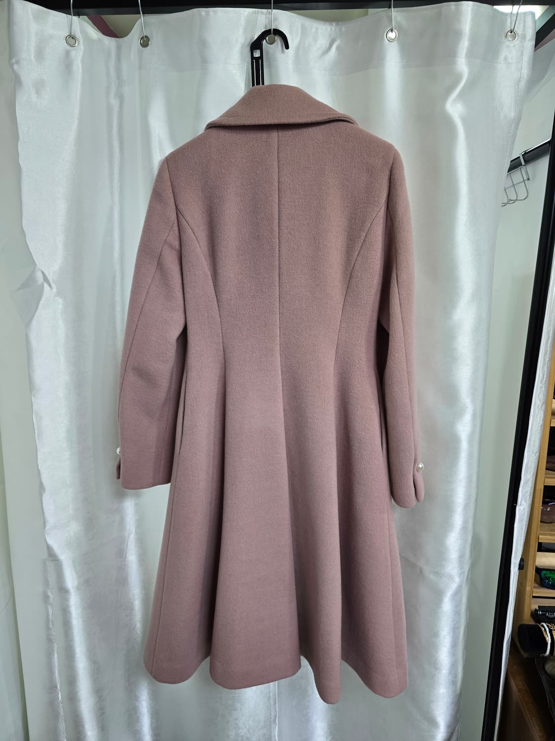 질스튜어트 핑크 더블버튼 코트 (1442) 상품이미지2