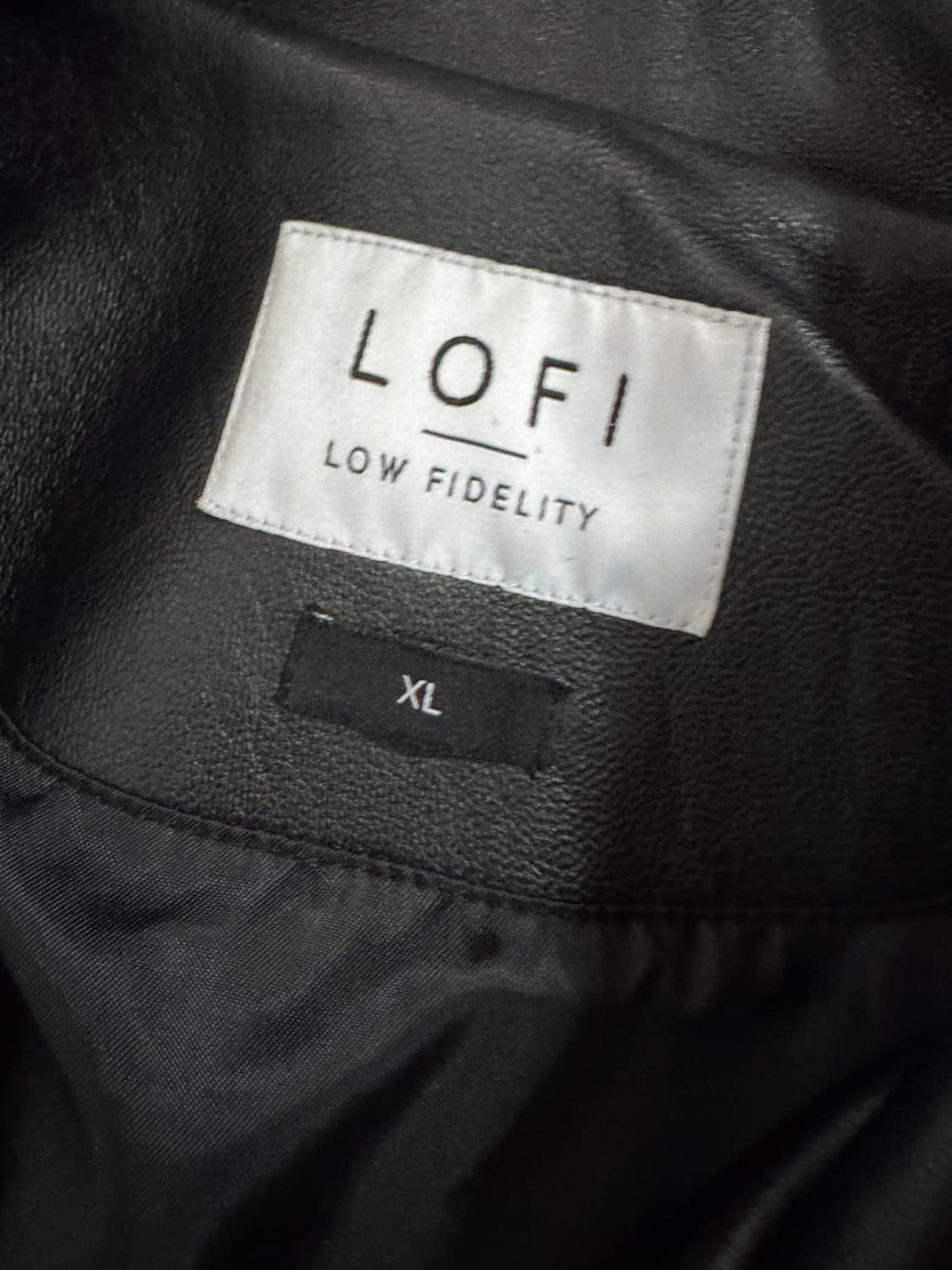 LOFI 로파이 리얼 양가죽 더블 라이더 자켓 XL 상품이미지3