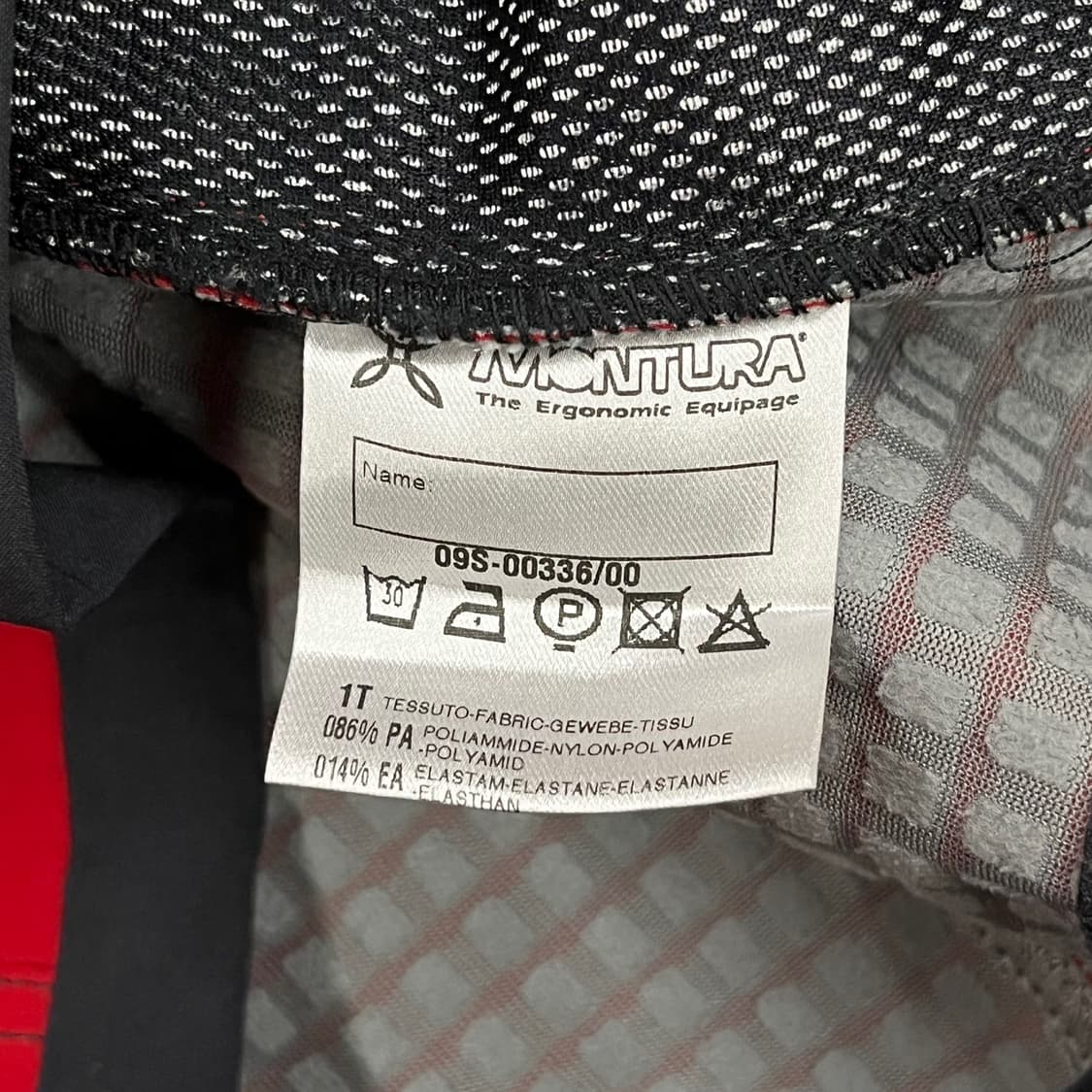 [정품/M] 몬츄라 레드 스포츠 조끼 b18 상품이미지7