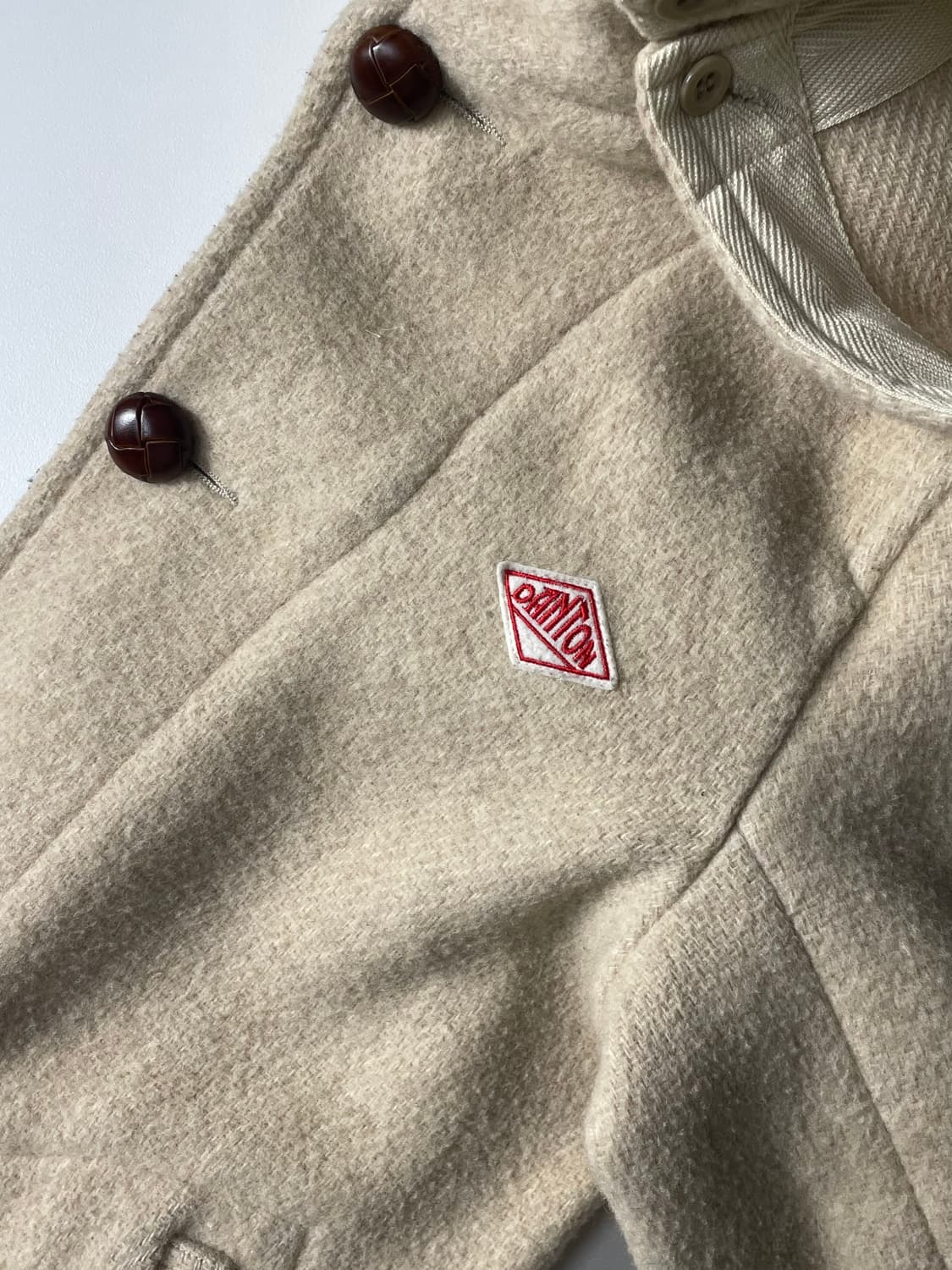 [36] 단톤 울 못사 후드 코트 상품이미지5