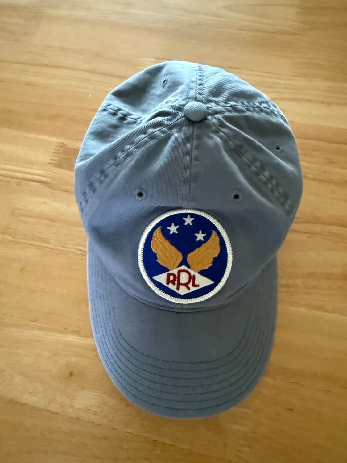 RRL 더블알엘 윙드로고 볼캡 블루 상품이미지1