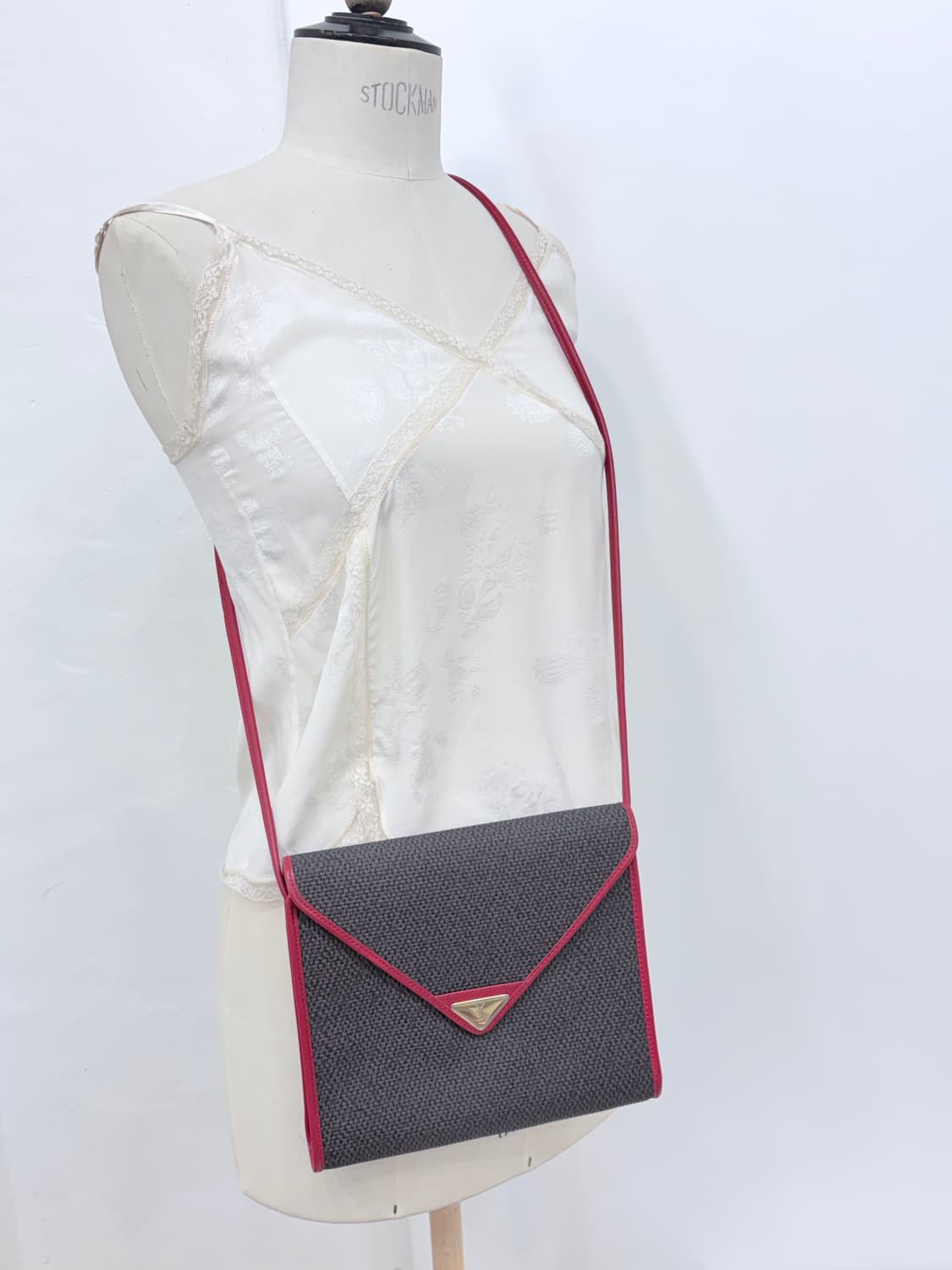 입생로랑 아카이브 빈티지 크로스백 / 입생로랑 왁스드 캔버스 크로스 상품이미지4