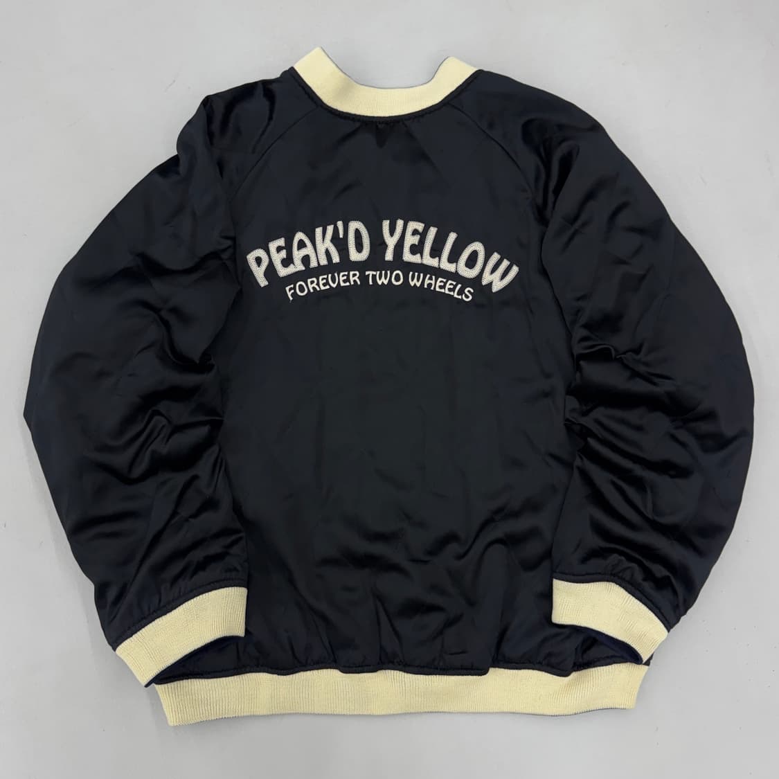 Tedman 테드맨 제팬 peak’d yellow 바이커 리버시블 스카쟌 상품이미지8