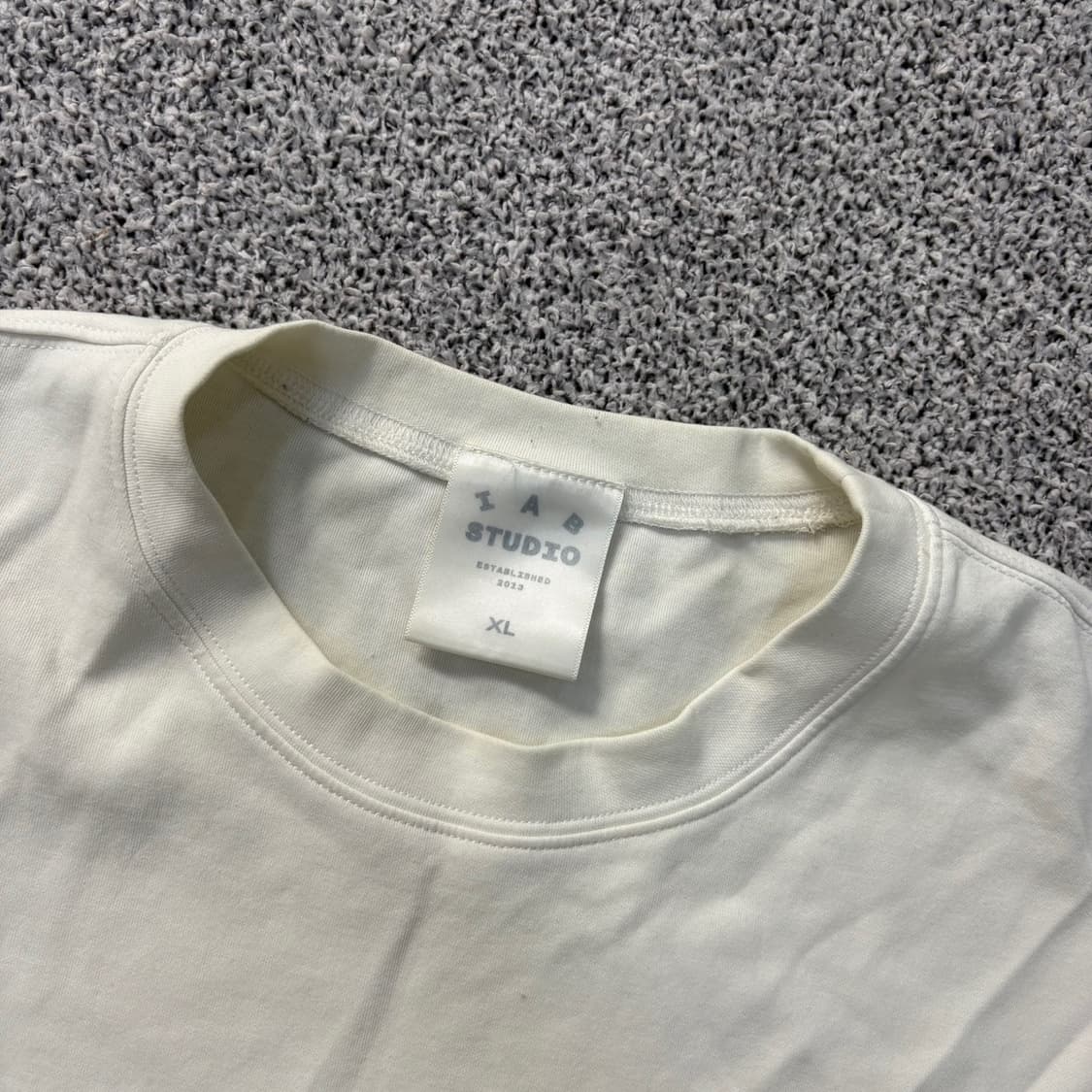 XL 아이앱스튜디오 반팔 티셔츠 (보풀) 0416J 상품이미지2