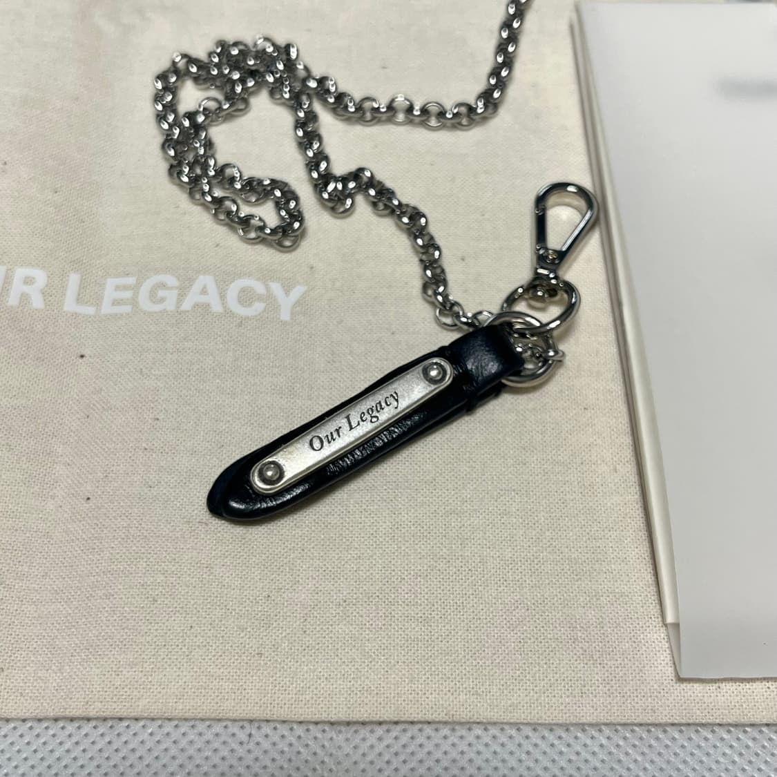 아워레가시 26ss DELICATE 라돈 목걸이 상품이미지1