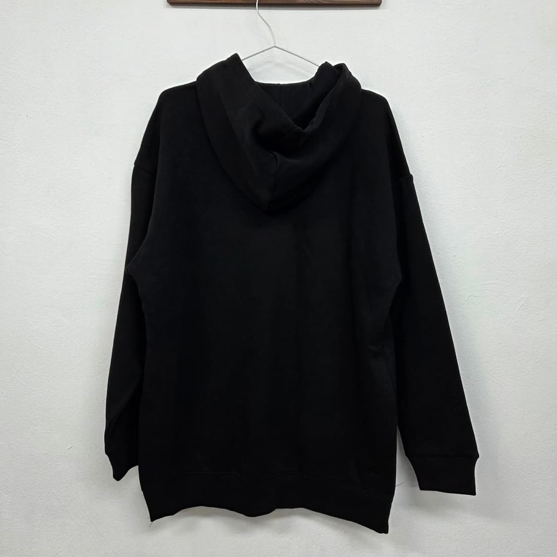 아디다스 블랙 빅로고 스웻셔츠 후드티(S) 상품이미지5