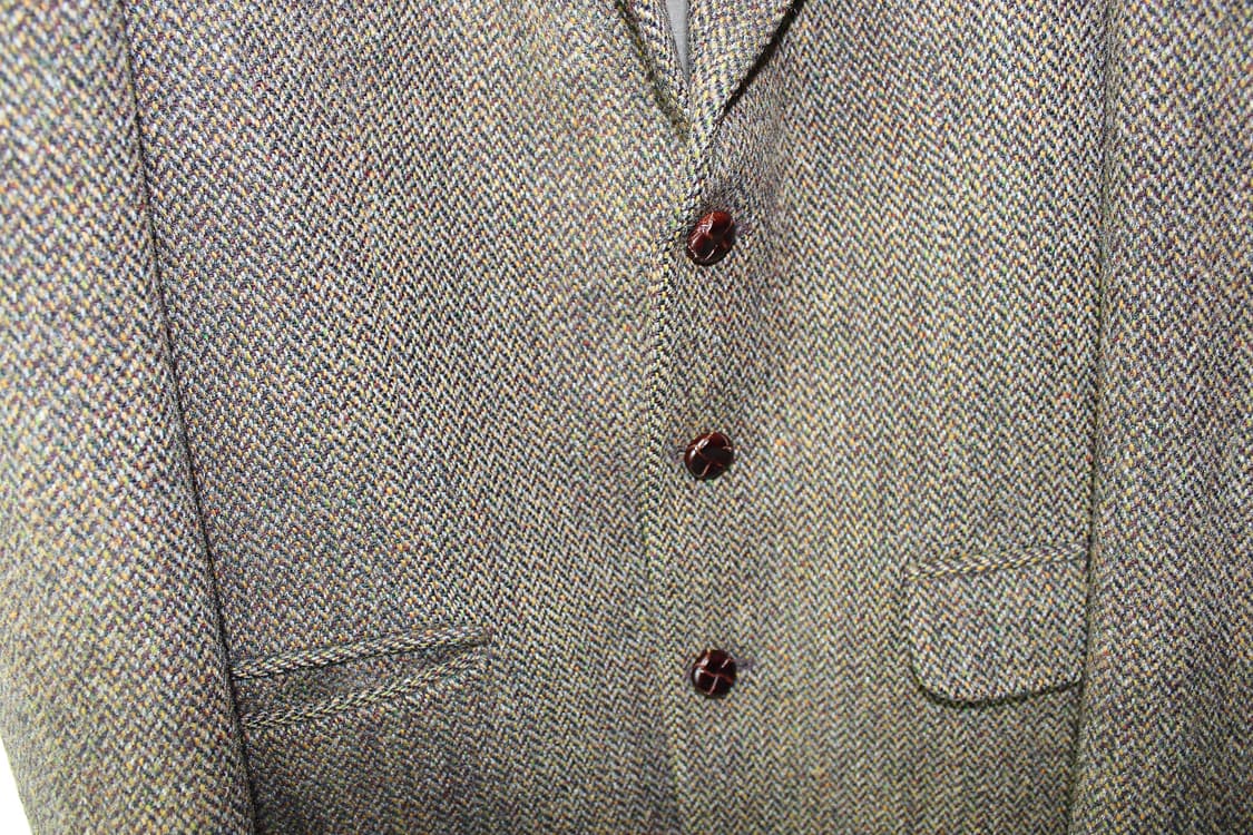 Dunn&co 해리스트위드 테일러드 헤링본 자켓 상품이미지4