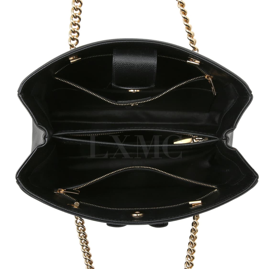 페라가모 멜리케 바라 체인 숄더백 블랙 리본 샤핑백 21G508 상품이미지10