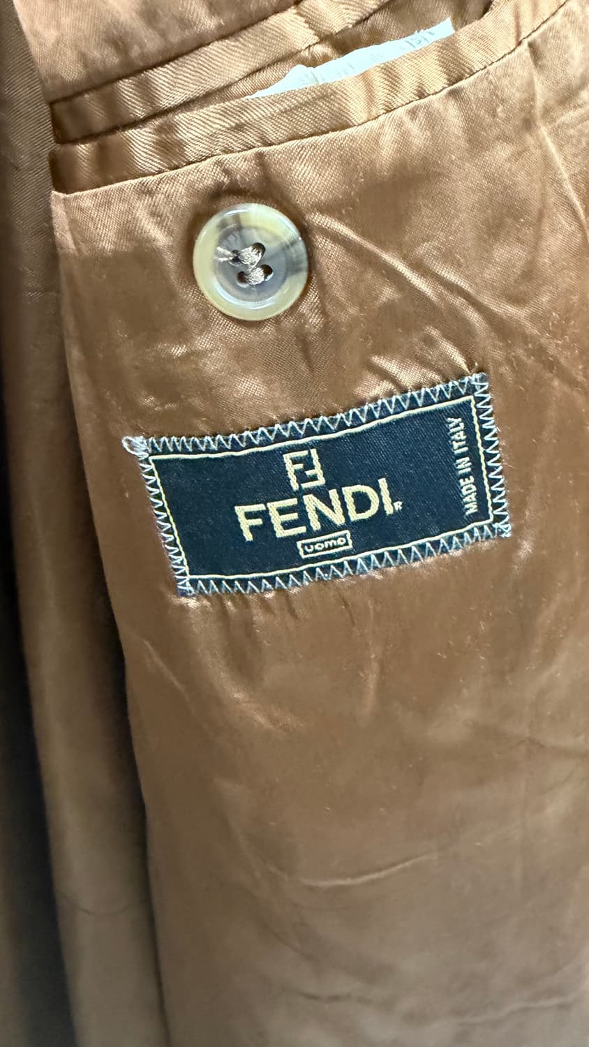 Fendi 펜디 빈티지 남자 코트 XL사이즈 상품이미지4