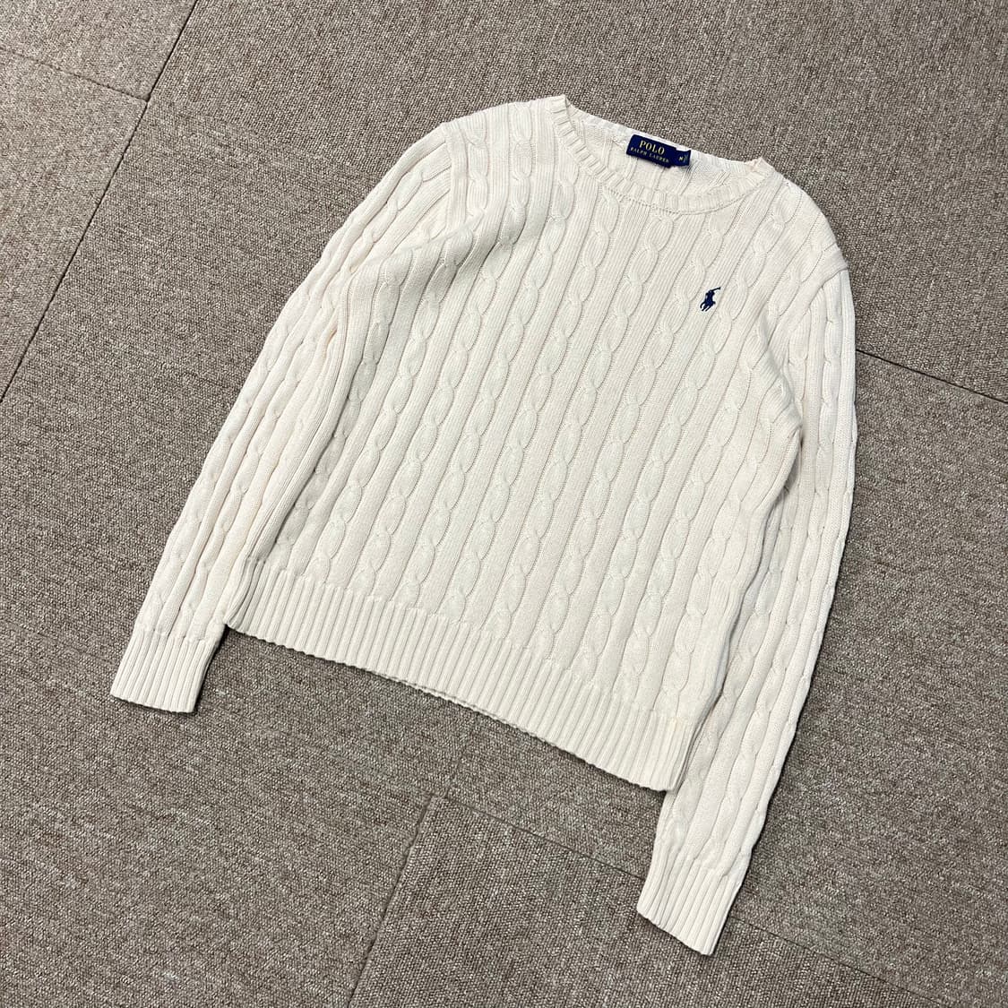  폴로 랄프로렌 꽈배기니트 상품이미지1