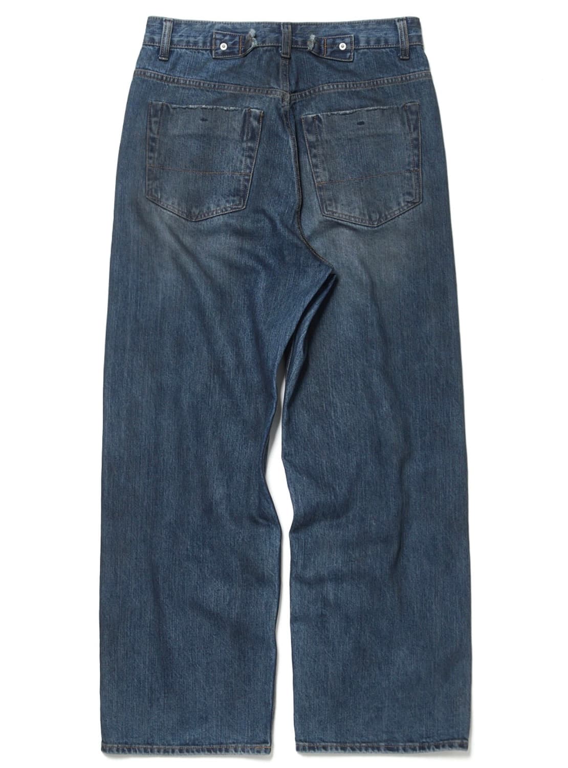 해칭룸 레귤러 셀비지 데님 더스티 블루 4 상품이미지4