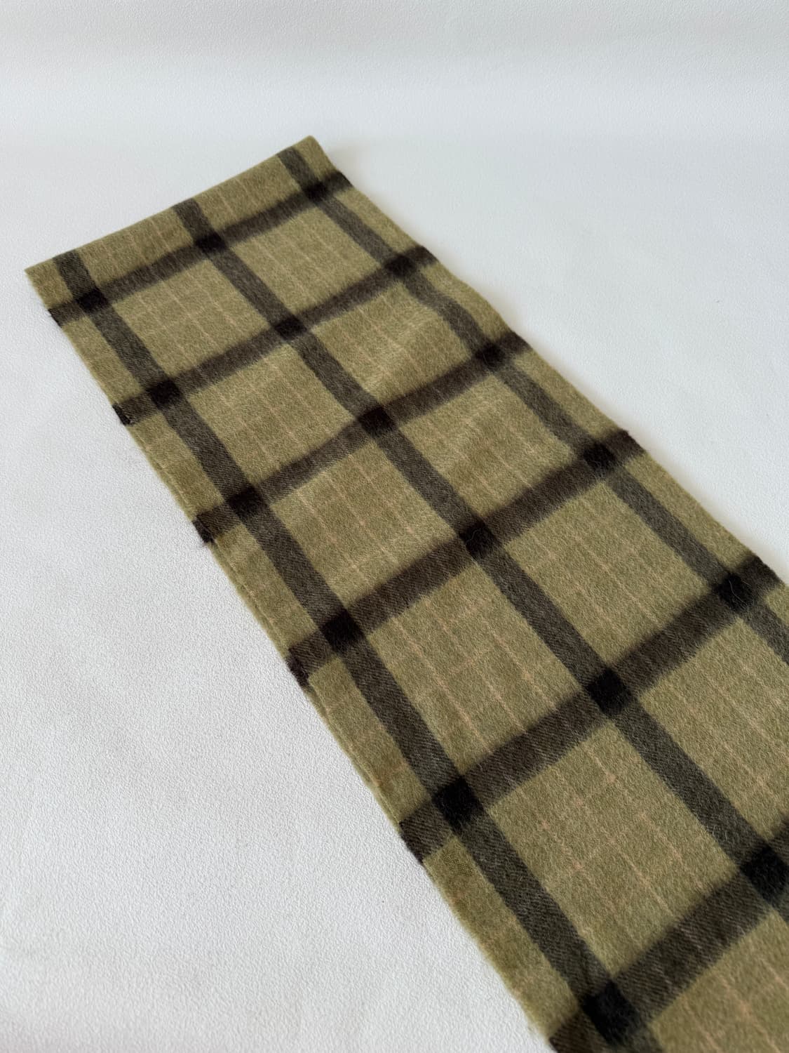 Pre owned 체크 머플러 상품이미지4