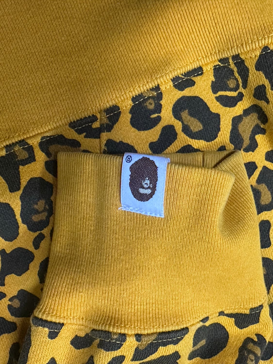 정품 베이프 레오파드 후드집업 상품이미지5