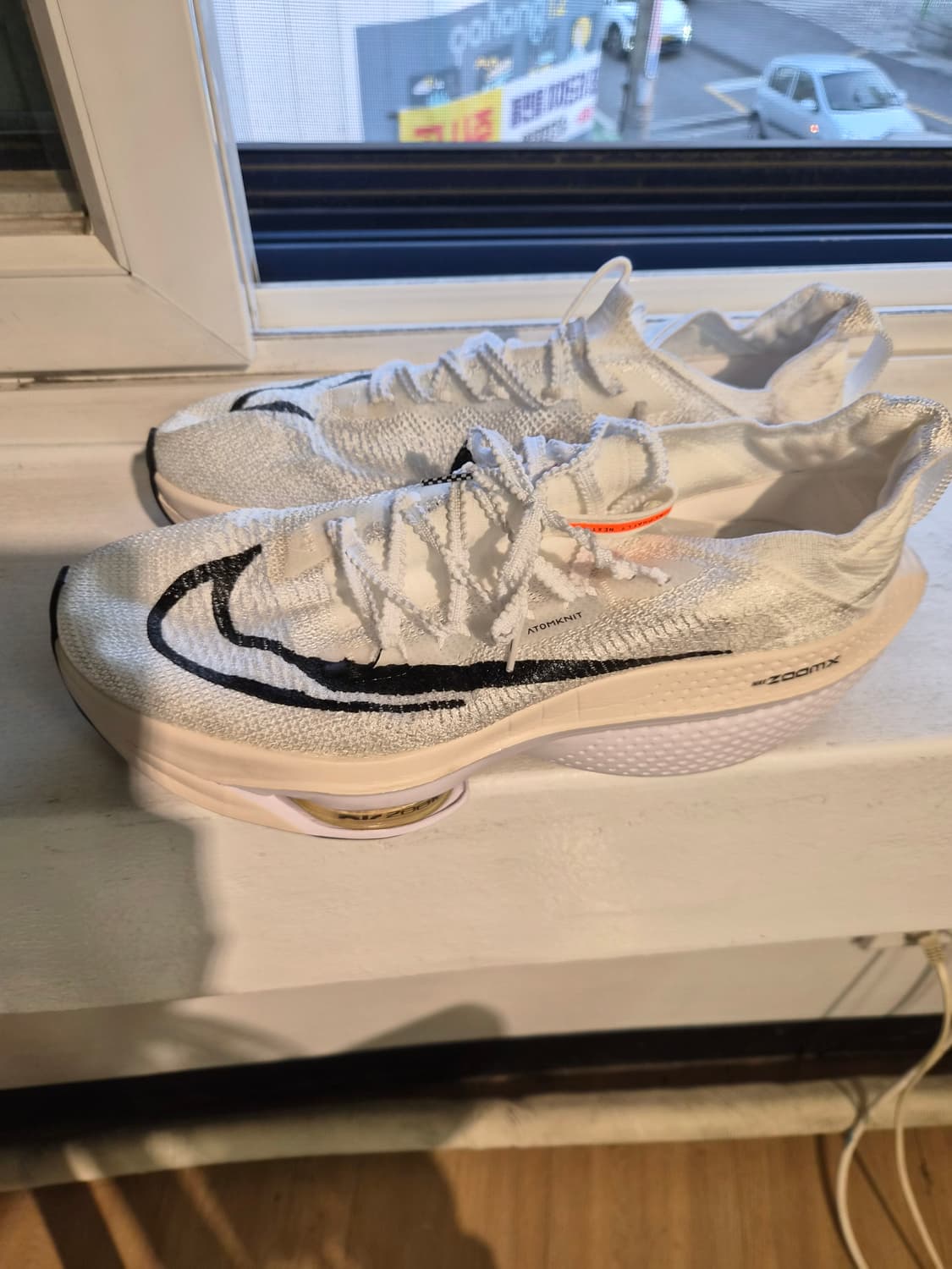 285) 나이키 에어 줌 알파플라이 넥스트% 2 프로토 화이트 팝니다 상품이미지1