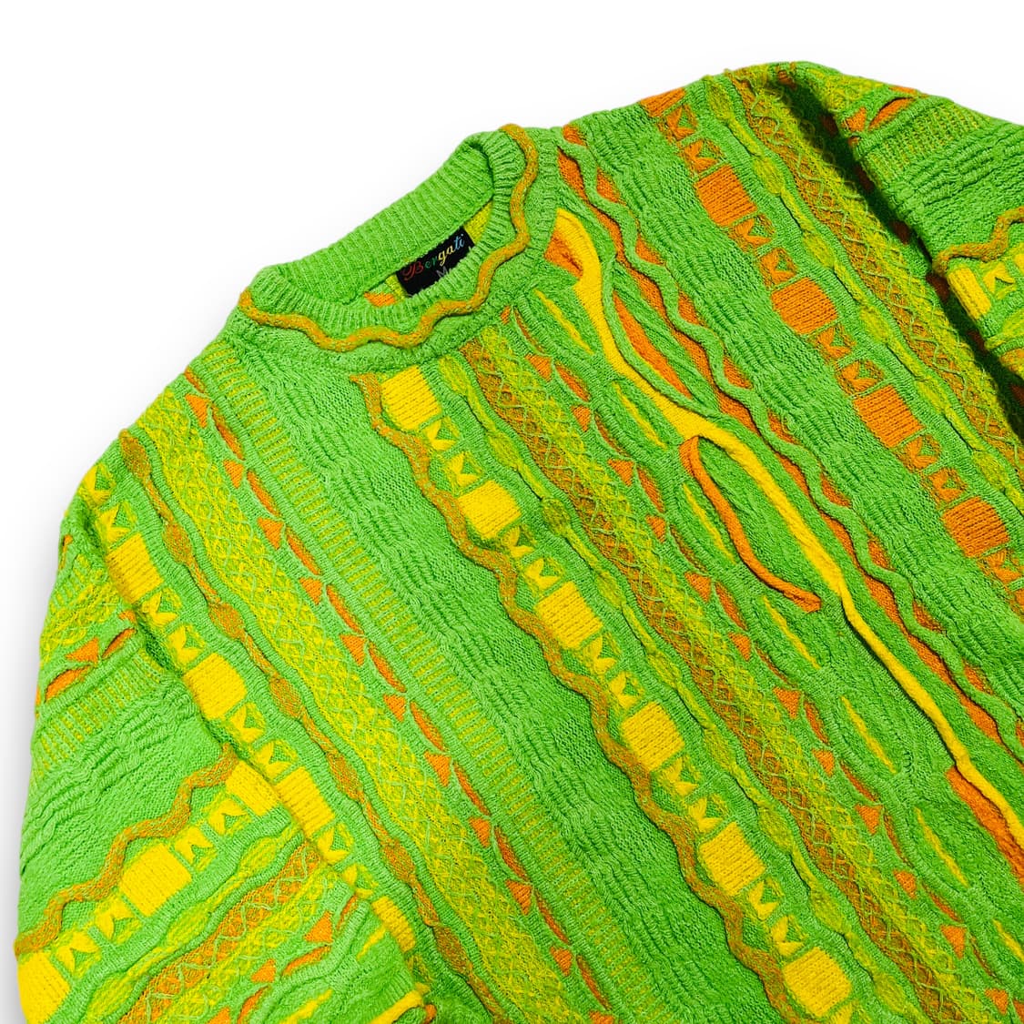 Bergati Melona Cable Ethnic Knitwear 상품이미지2