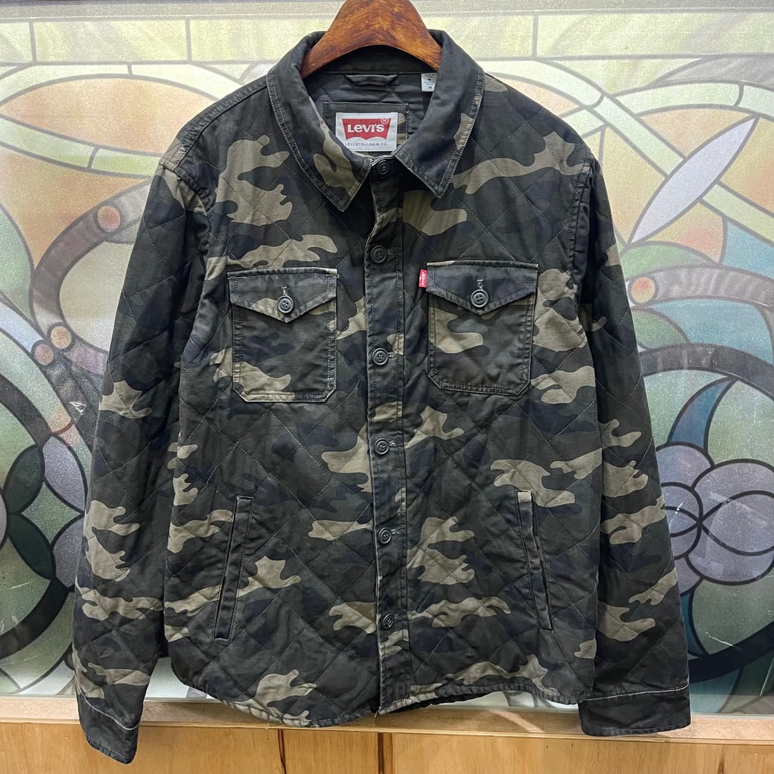 리바이스 카모 셔츠자켓 상품이미지1
