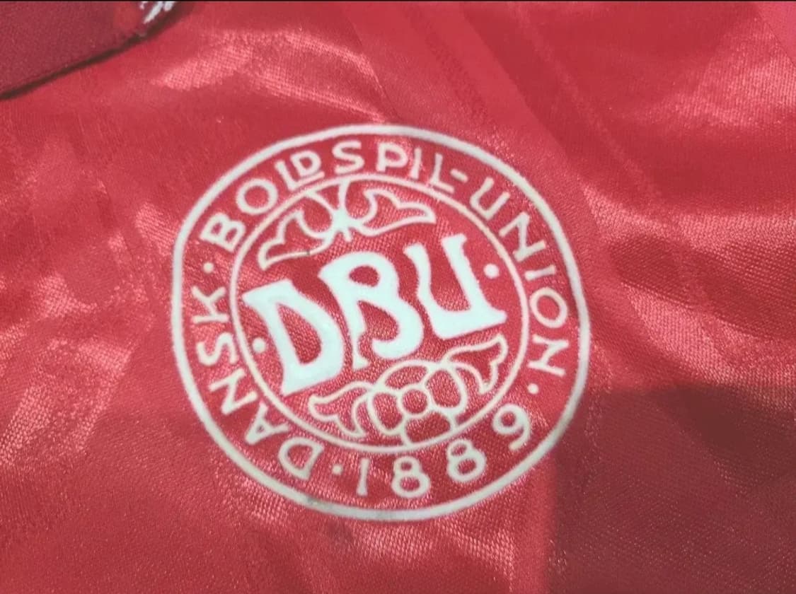 Hummel 96 98 덴마크 🇩🇰  축구 국대 올드레플 축구져지 상품이미지3