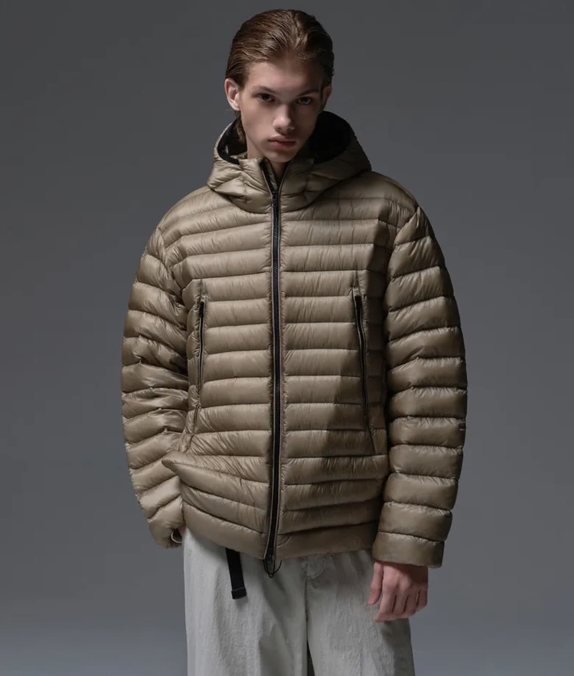 무신사 스탠다드 시티레저 립스탑 후디드 경량 패딩 상품이미지1