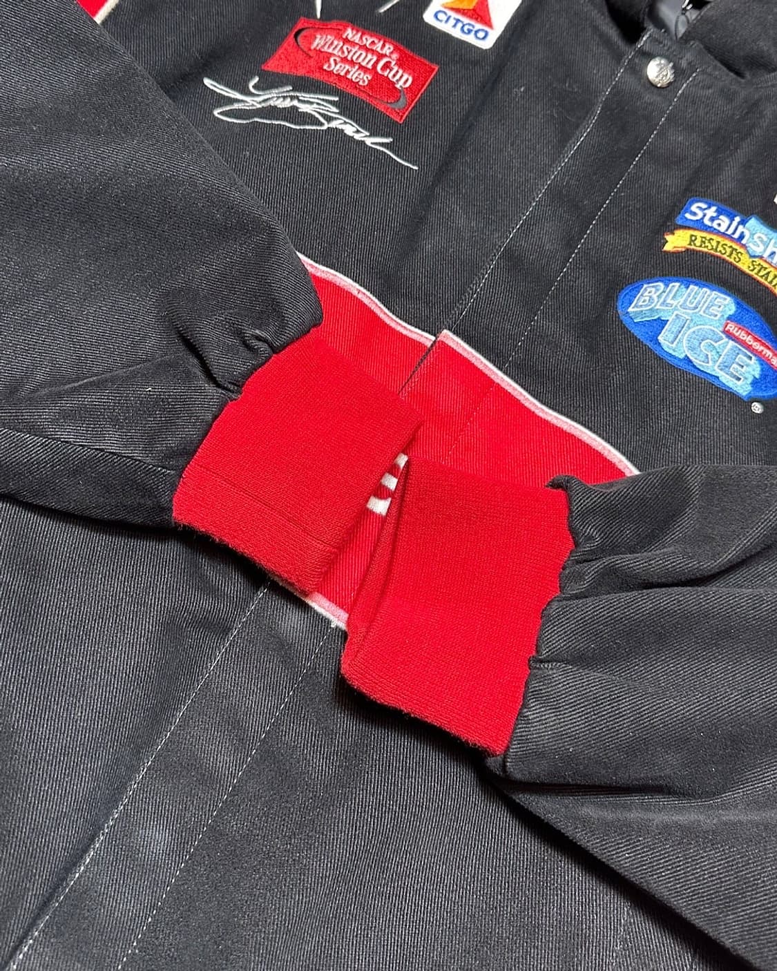 90s Jh Design 나스카 레이싱 모터사이클 자켓  상품이미지6