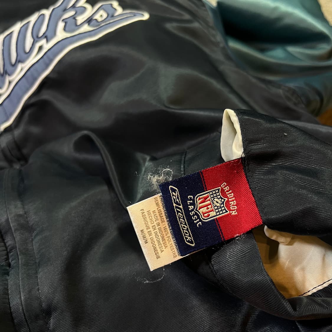 NFL x 리복 올드스쿨 시애틀 시호크스 스타디움 리버시블 자켓  상품이미지6