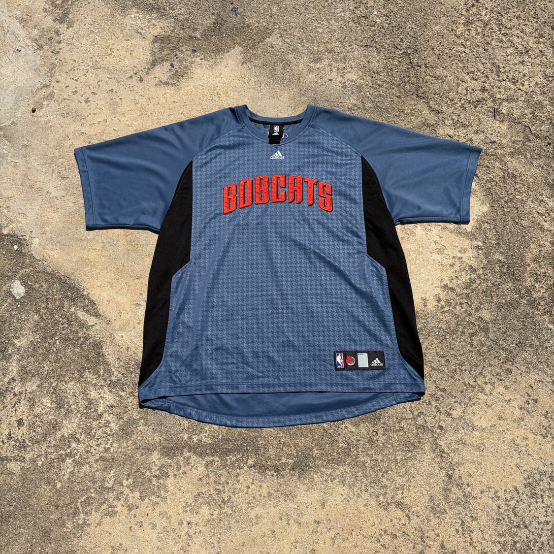 아디다스 NBA Charlotte Bobcats 빈티지 반팔티 XL 상품이미지1