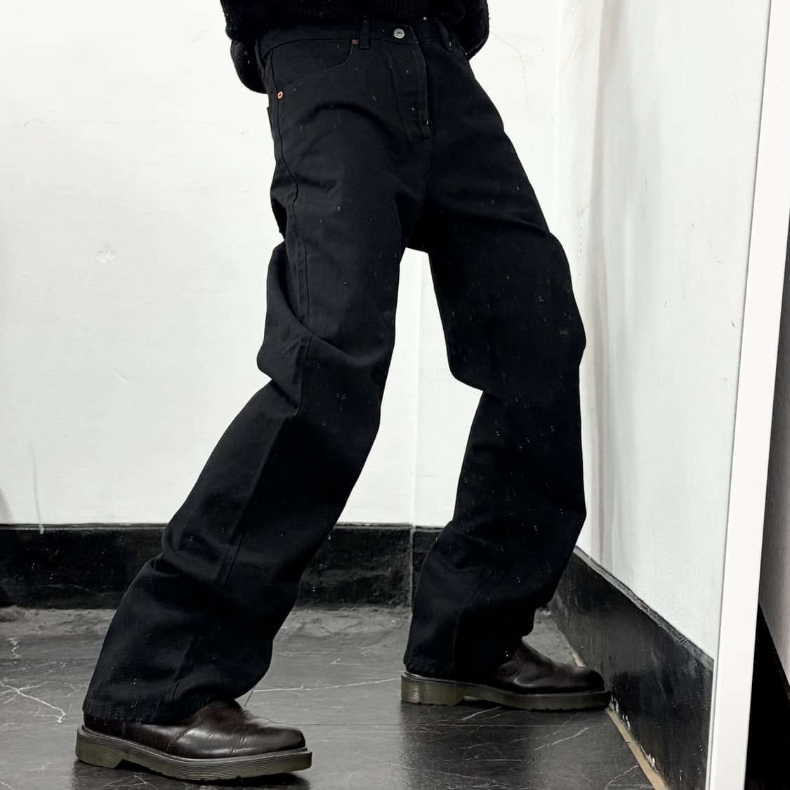 리바이스 501 USA 블랙 진 상품이미지1