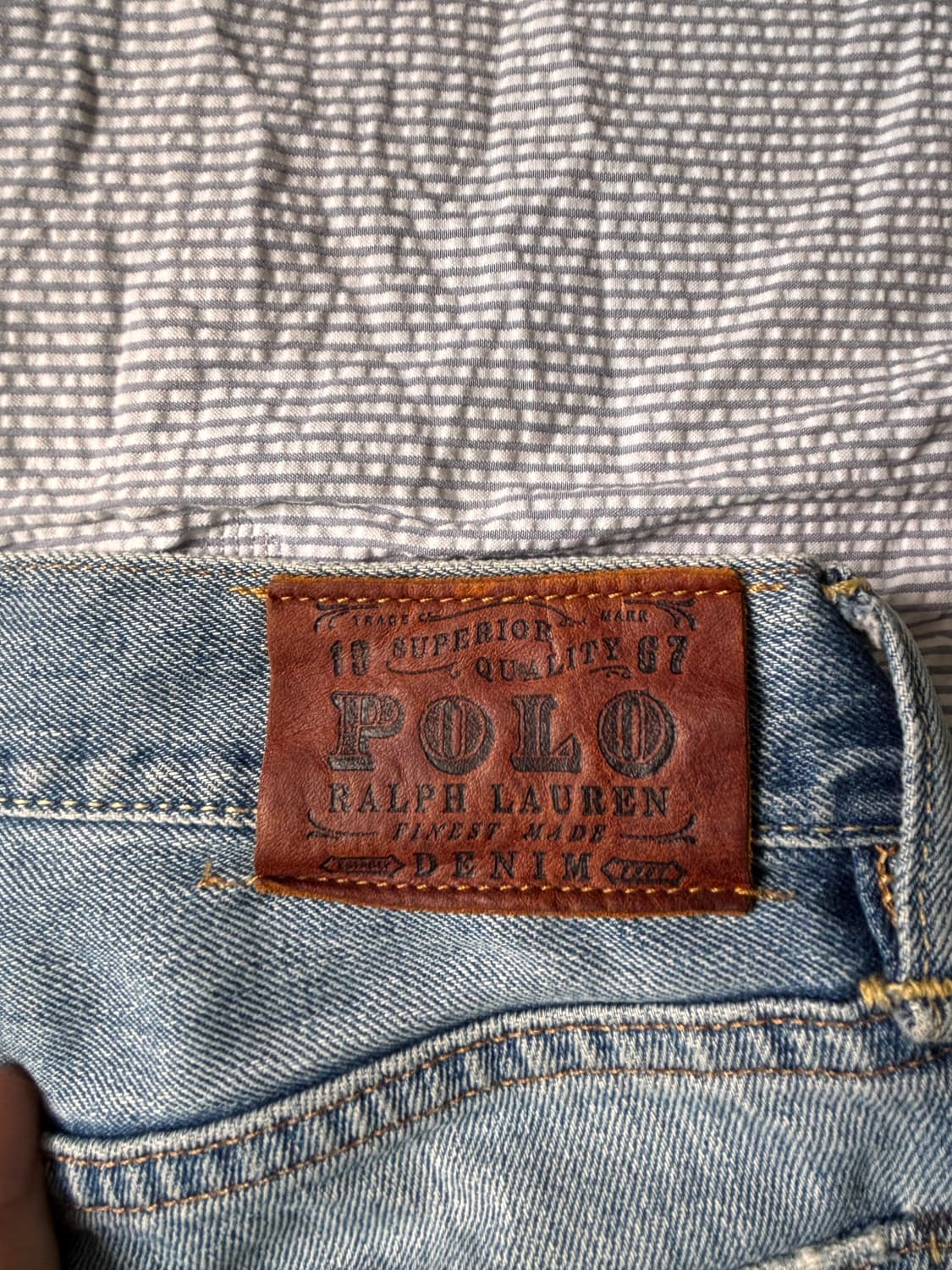 90sPolo RalphLauren 867 Vintage Denim 31 상품이미지10