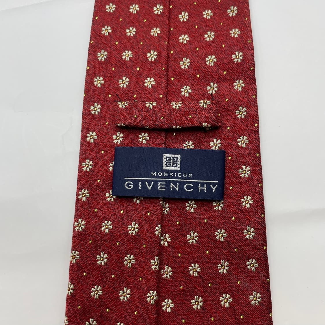 874) (GIVENCHY) 지방시 패턴 넥타이 상품이미지5