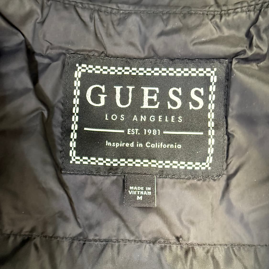 M 게스 구스다운 패딩 베스트 0303T 상품이미지3