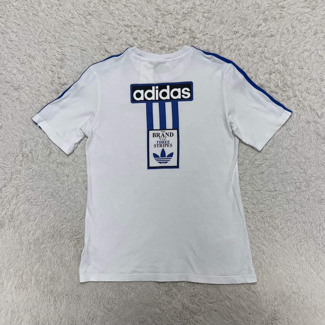 Adidas blue color block t-shirt 상품이미지5