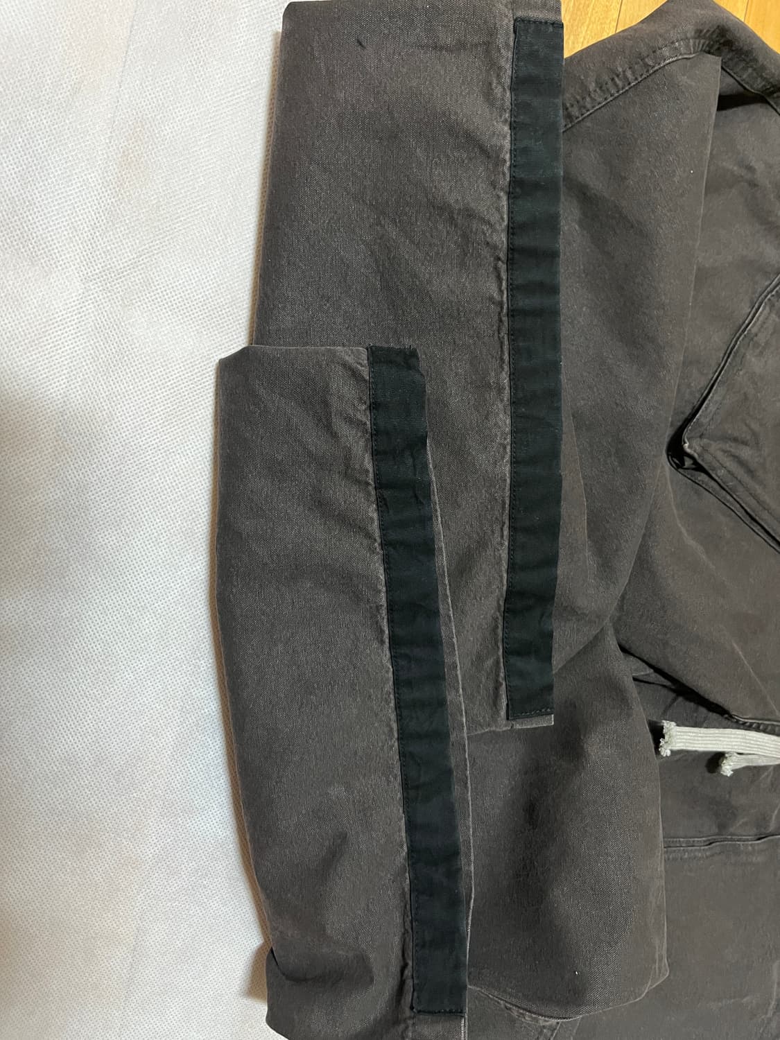 [2] 폴리테루 페인터 파자마 팬츠 브라운 상품이미지4