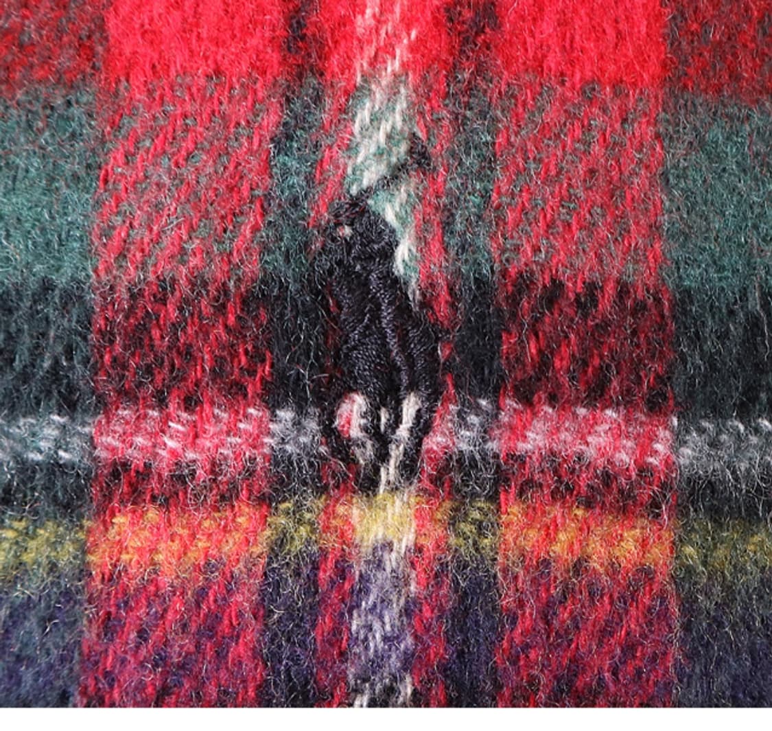 
이태리메이드 polo ralph lauren 폴로랄프로렌 빈티지 머플러 상품이미지10