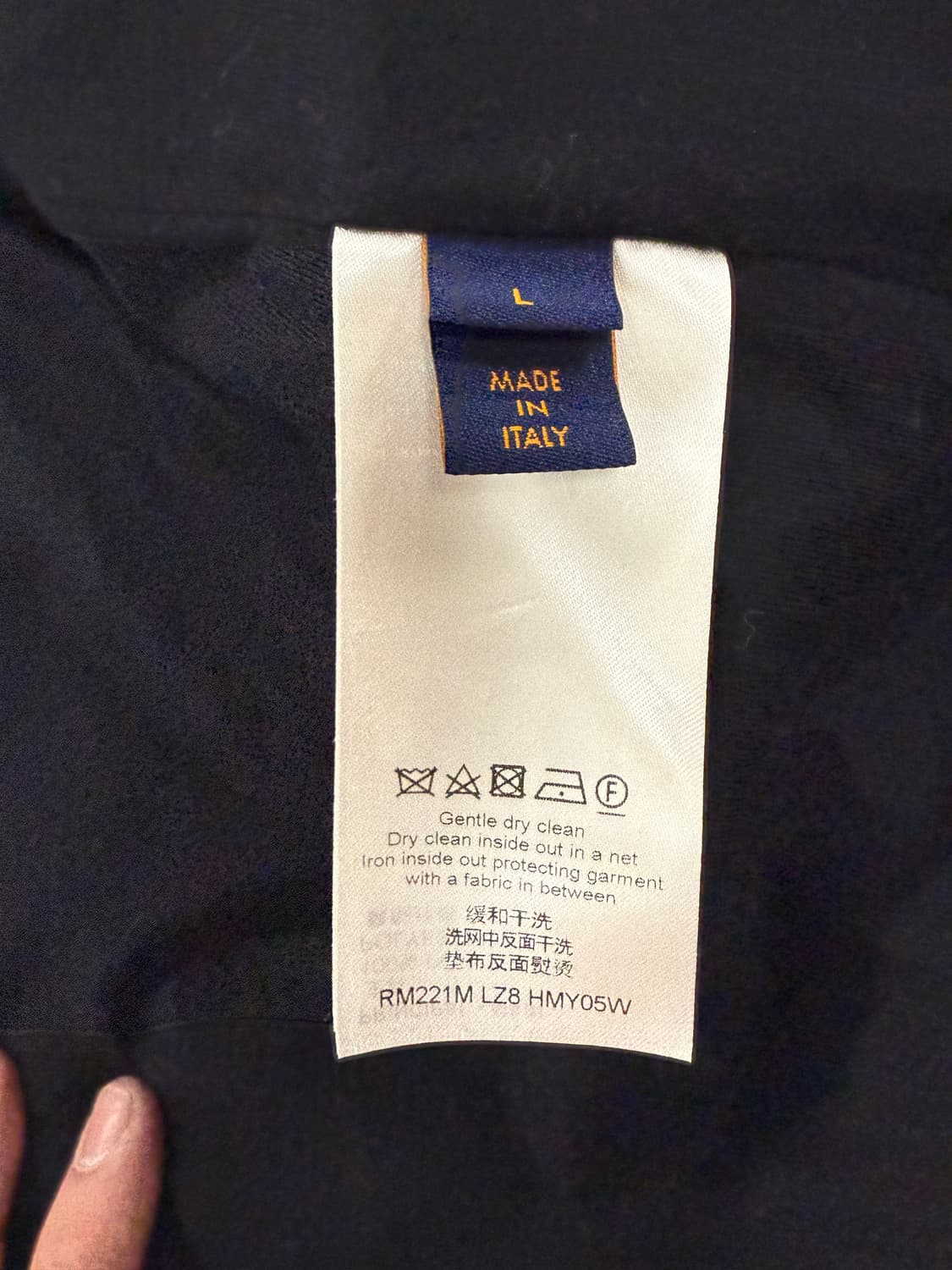 루이비통 니고 다미에 후리스 자켓 L 상품이미지5