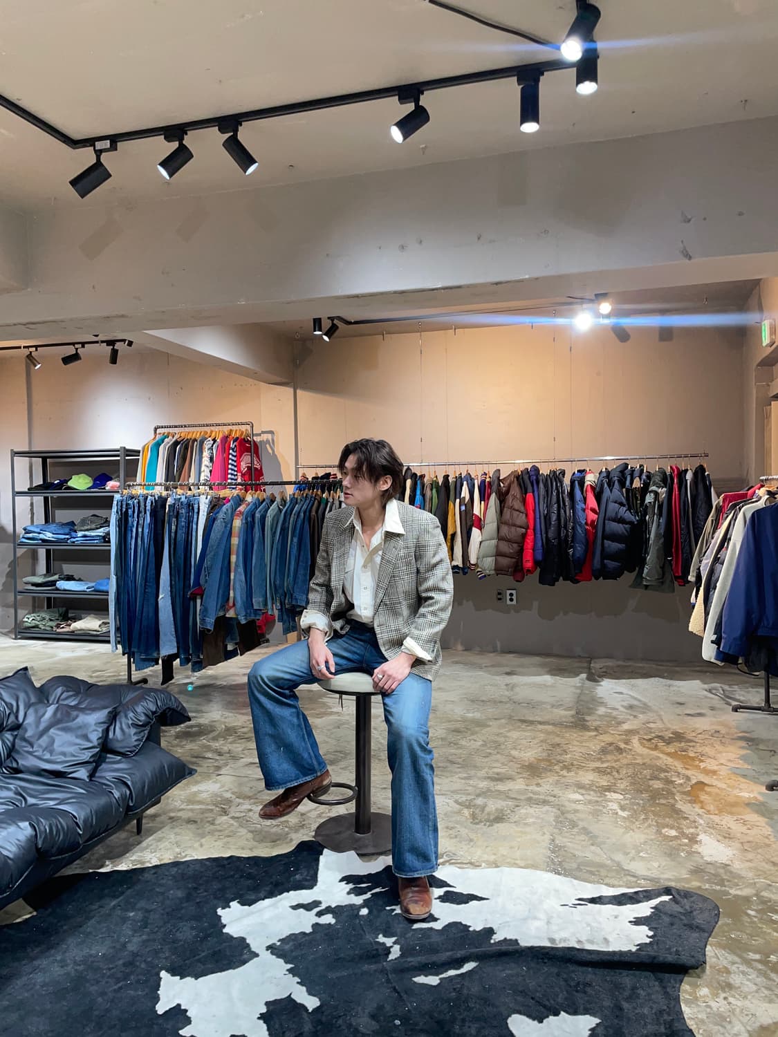 Paul Smith Wool Glen Check Two-Button Bl 상품이미지2