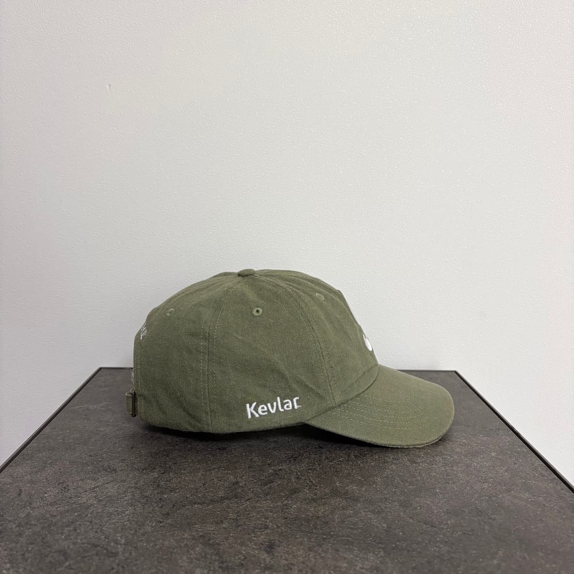 (OS) 슈프림 S로고 볼캡 모자 22SS 케블라 올리브 상품이미지3