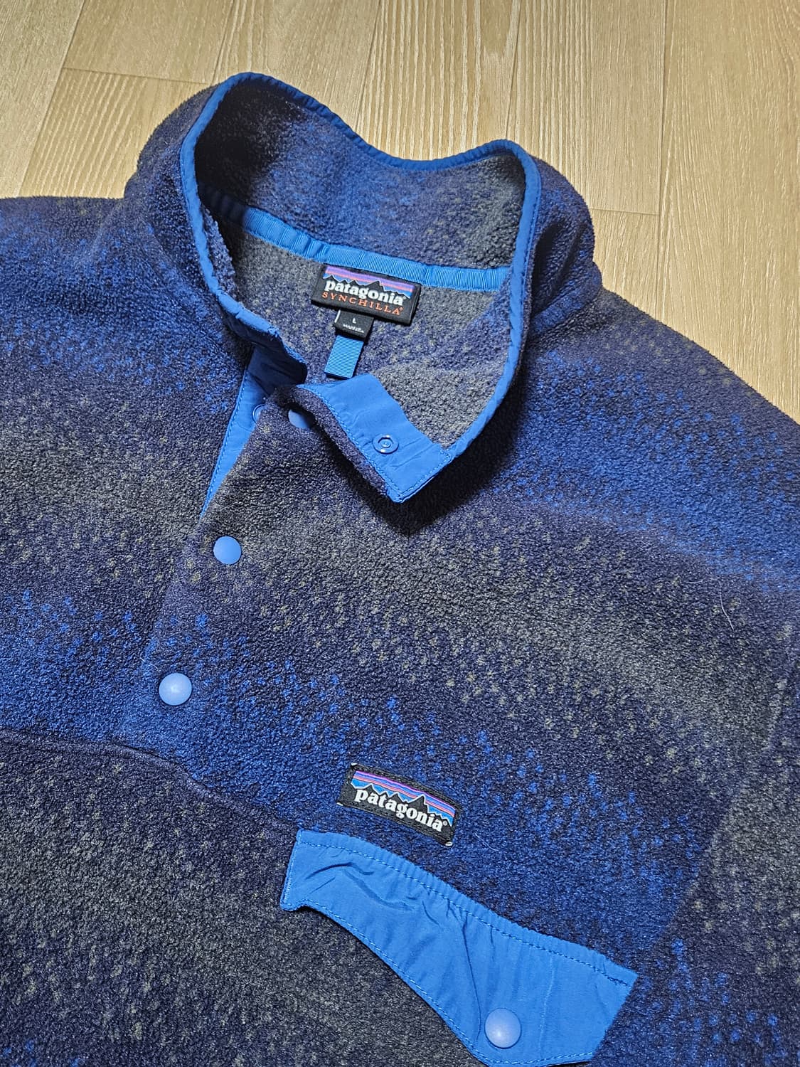 파타고니아 신칠라 플리스 후리스 맨투맨 아노락 상품이미지2