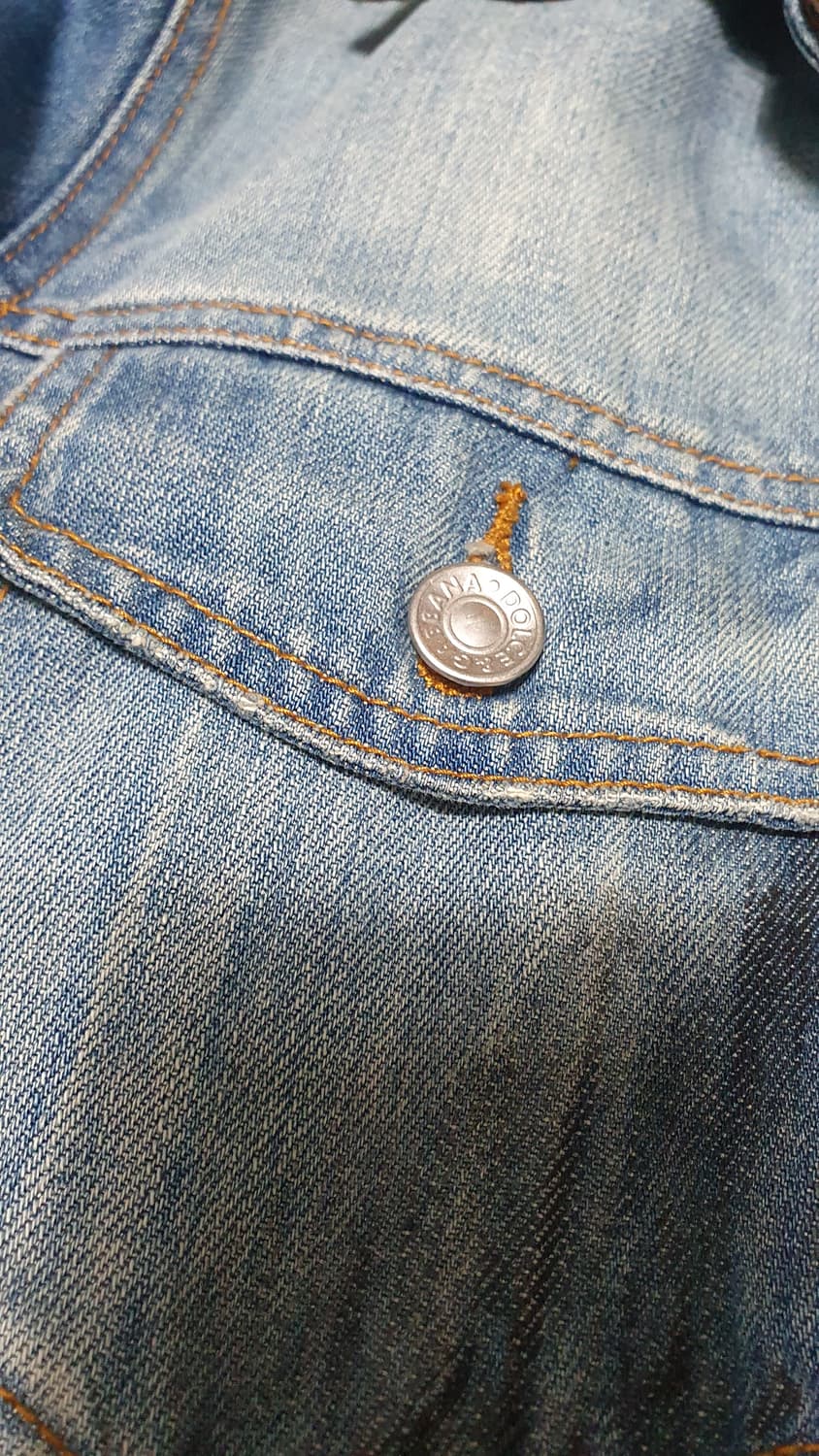 돌체앤가바나 코듀로이 레이어 데님자켓 상품이미지8