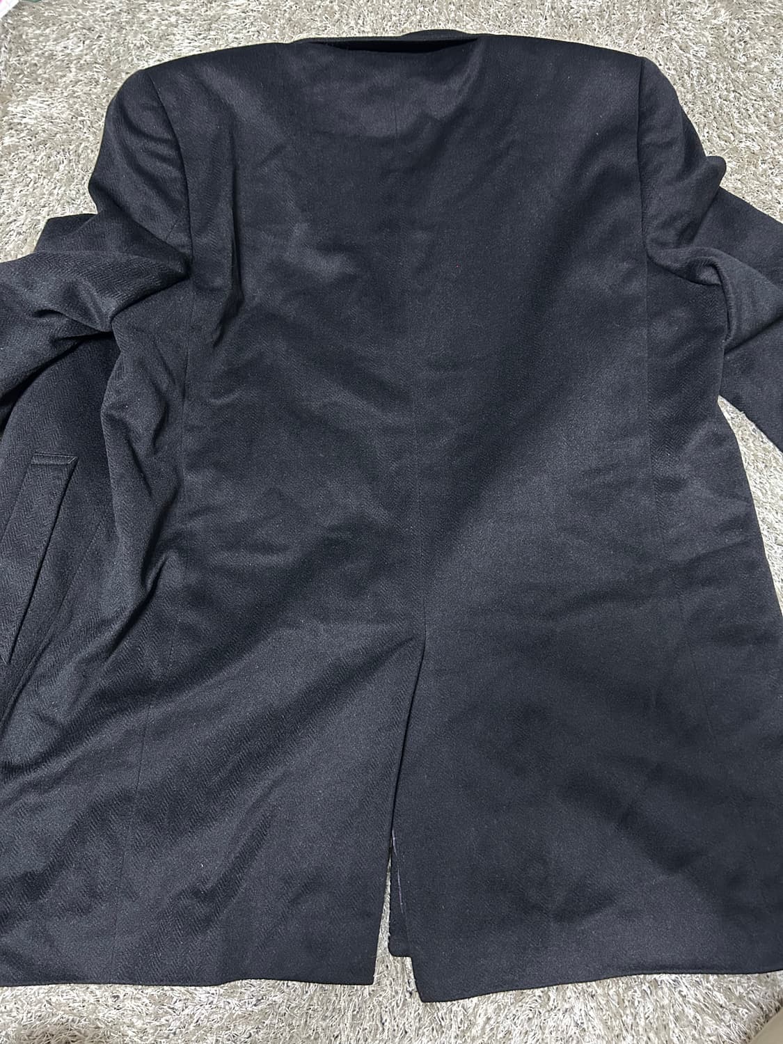 피에르발망 캐시미어100프로 코트 사이즈 105~110  상품이미지7