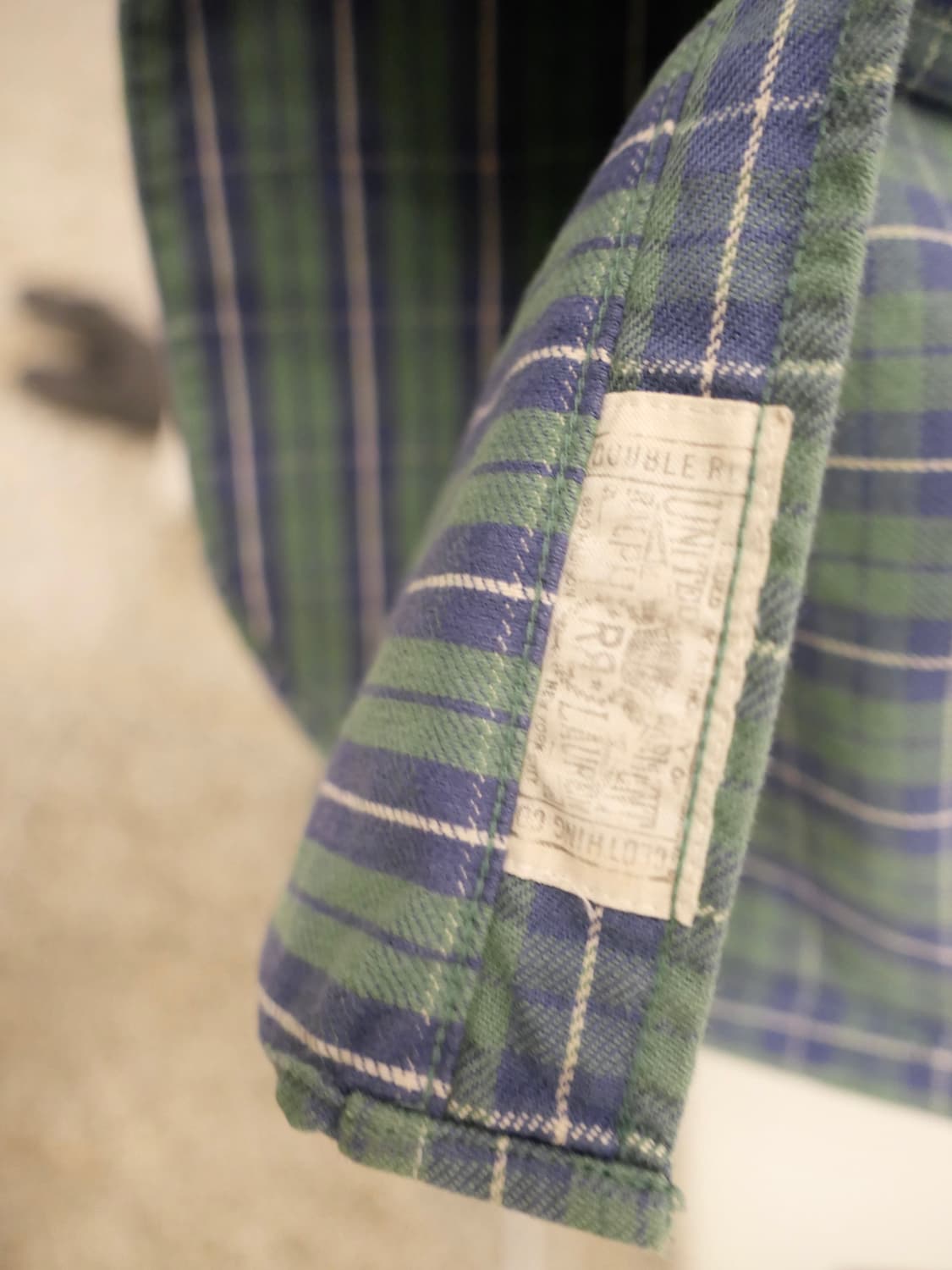 RRL 체크 셔츠 상품이미지4