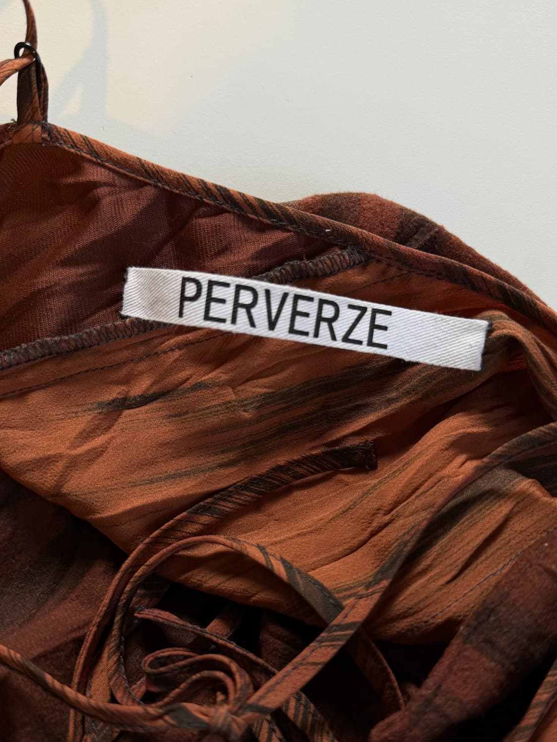 brown pattern dress 상품이미지9