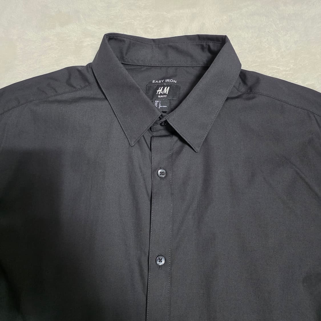 (L)H&M 슬림핏 셔츠 상품이미지2