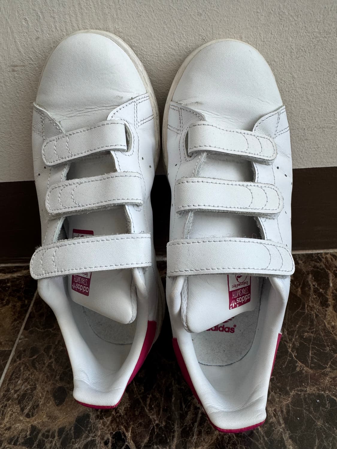 아디다스 스탠스미스 (225) 화이트핑크 상품이미지4