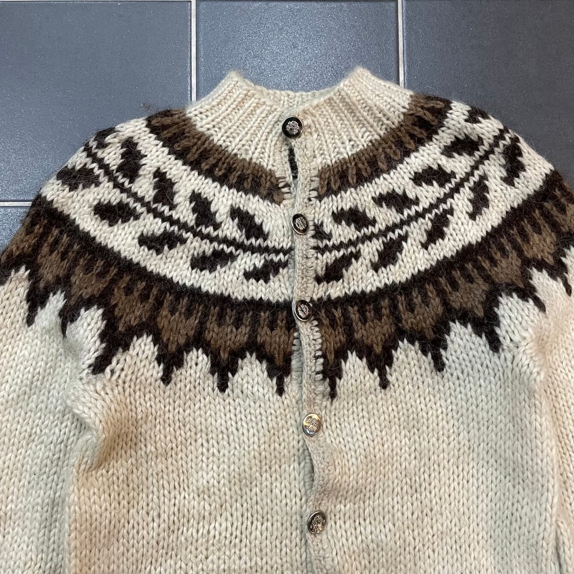 Nordic Knit Cardigan 상품이미지3