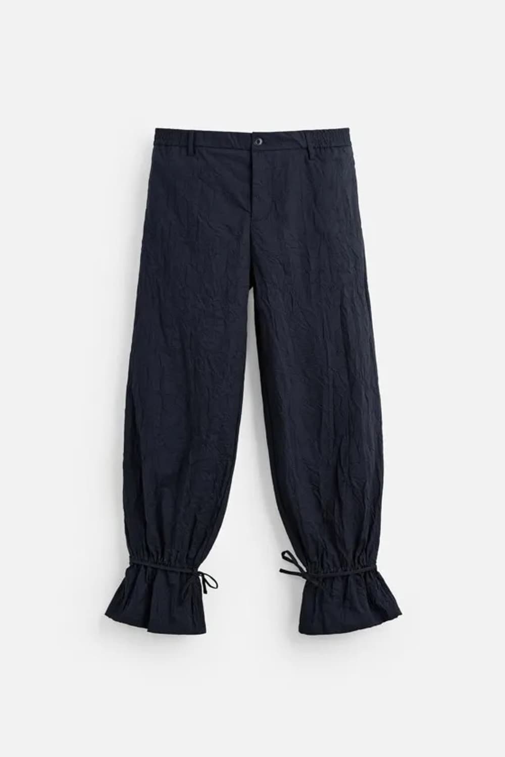 자라 주름 혼방팬츠  상품이미지8