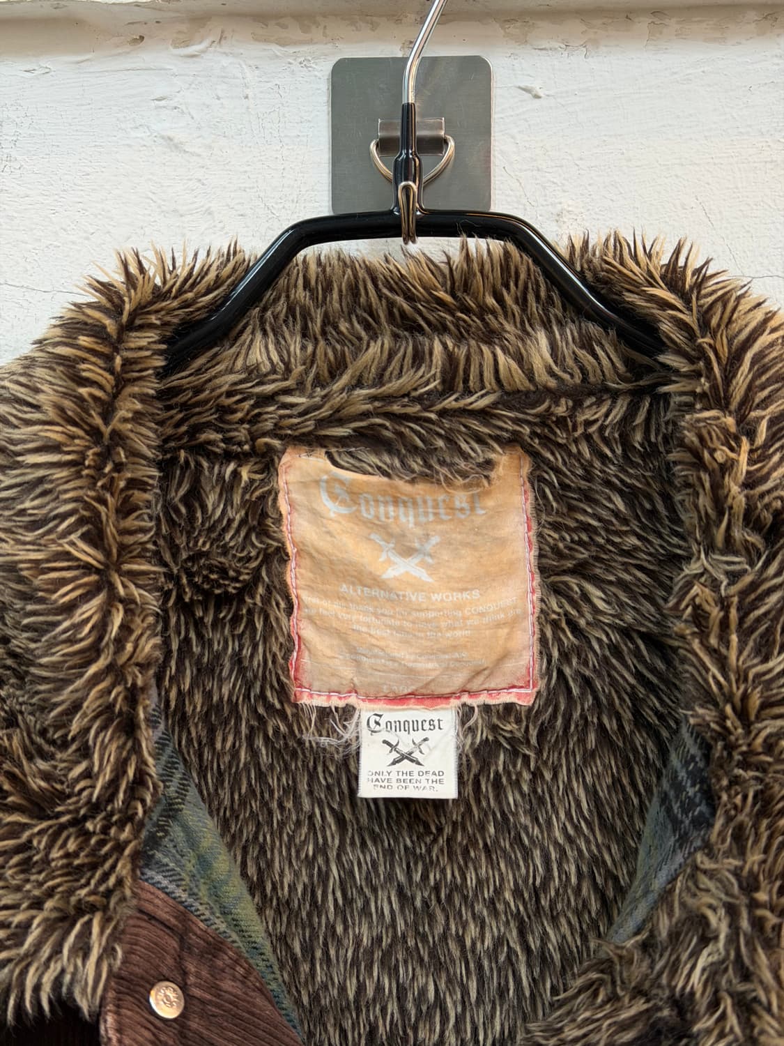 Conquest 코듀로이 셰르파 트러커 자켓 L 상품이미지2