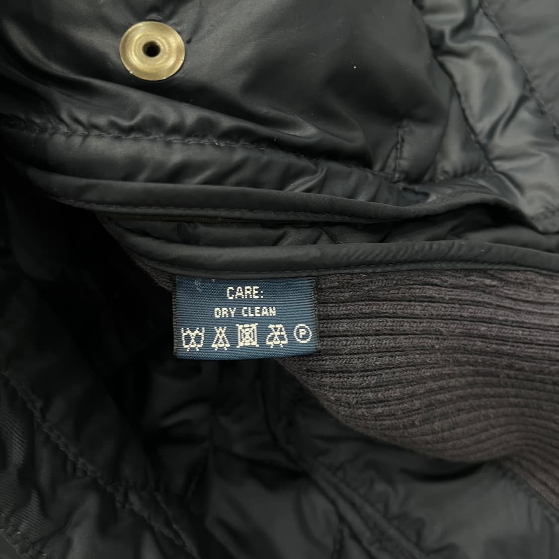 M 폴로 랄프로렌 네이비 퀄팅 베스트 상품이미지6