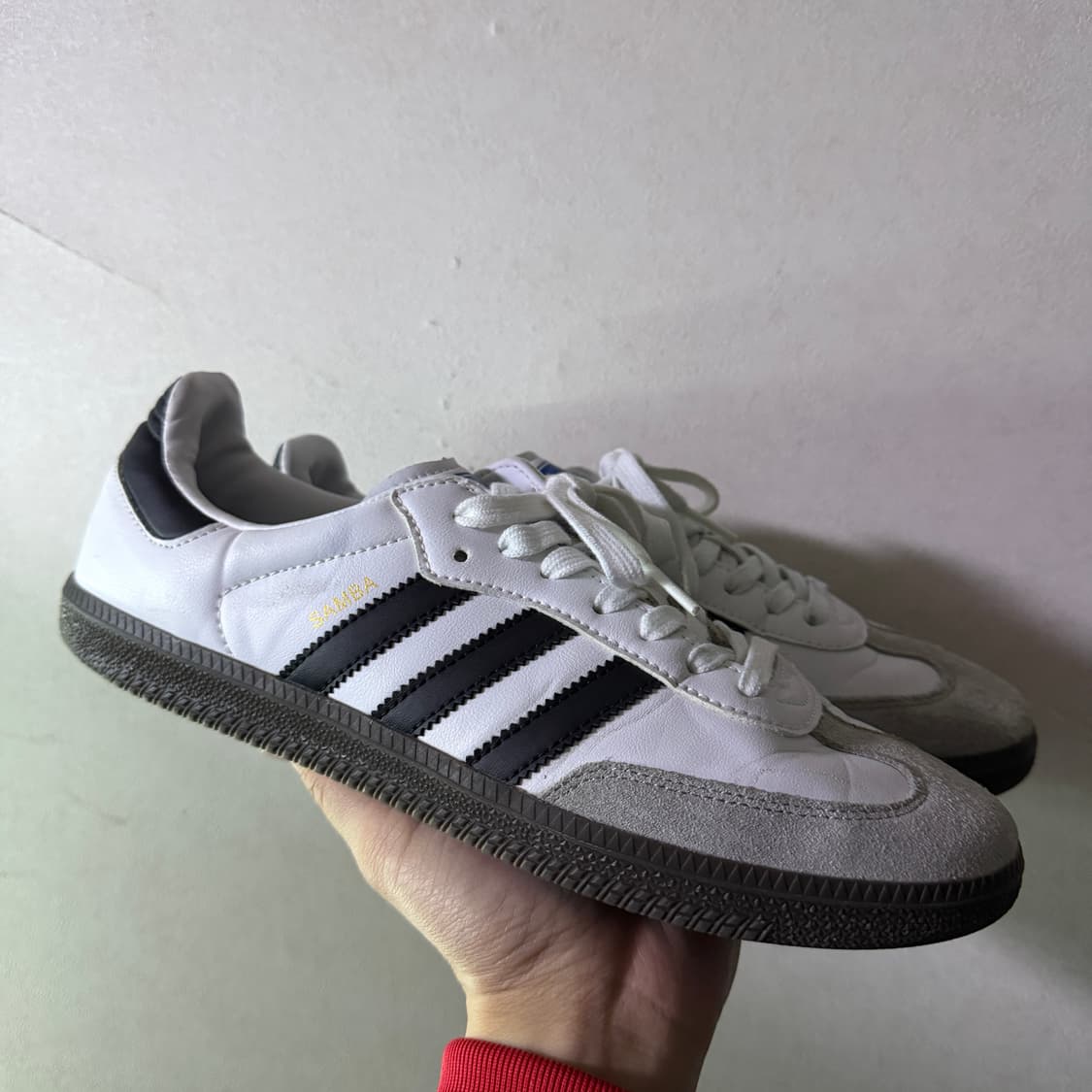 아디다스 쌈바 흰검 (285) 상품이미지1